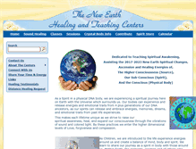 Tablet Screenshot of newearthhealingandteachingcenters.org